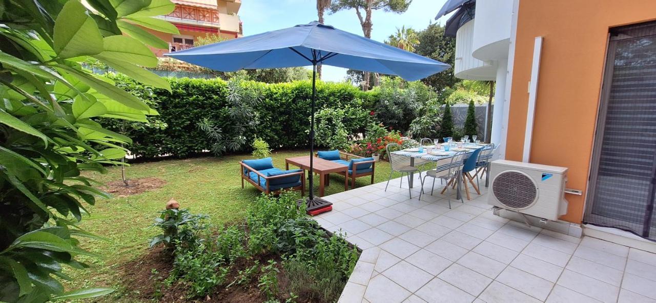Charmant Appartement Residentiel Avec Terrasse, Jardin Privatif Et Piscine A Cannes Κάννες Εξωτερικό φωτογραφία