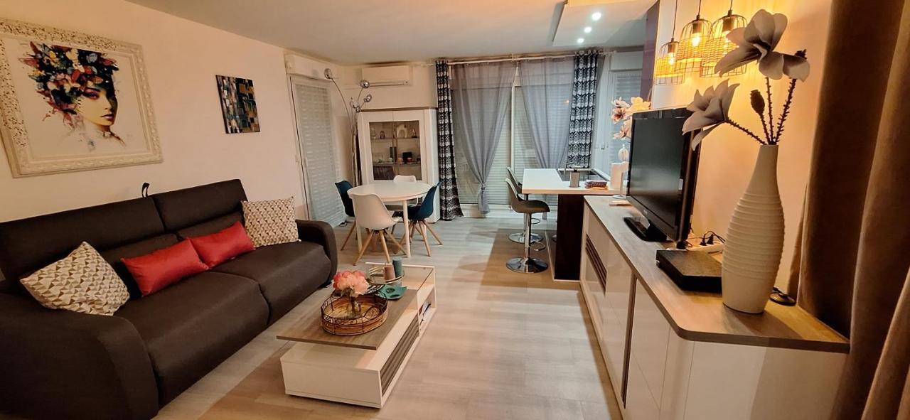 Charmant Appartement Residentiel Avec Terrasse, Jardin Privatif Et Piscine A Cannes Κάννες Εξωτερικό φωτογραφία